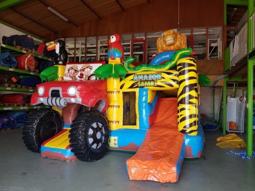 Springkussen Multiplay Safari Jeep